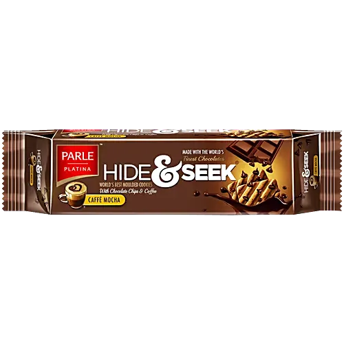 Parle Platina Hide & Seek Caffe Mocha Coffee Flavoured Cookies
