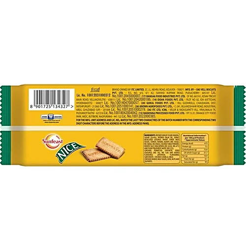 Sunfeast Nice - Sugar Sprinkled Biscuits - Image 2