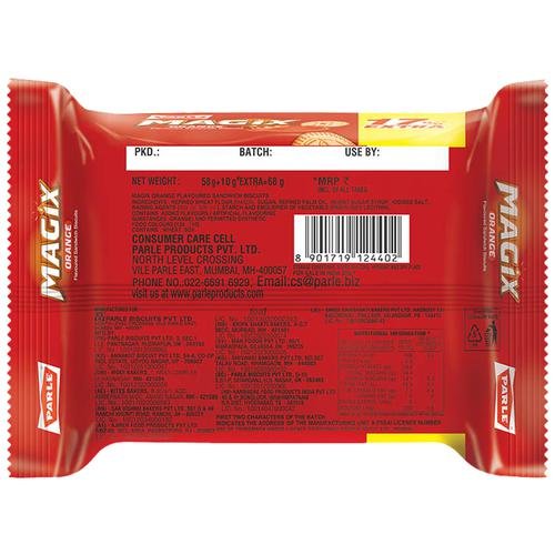 Parle Biscuits - Magix Kream Orange - Image 2