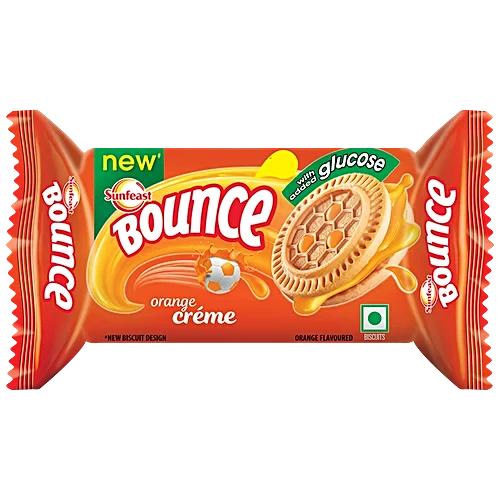 Sunfeast Bounce Orange Creme Biscuits