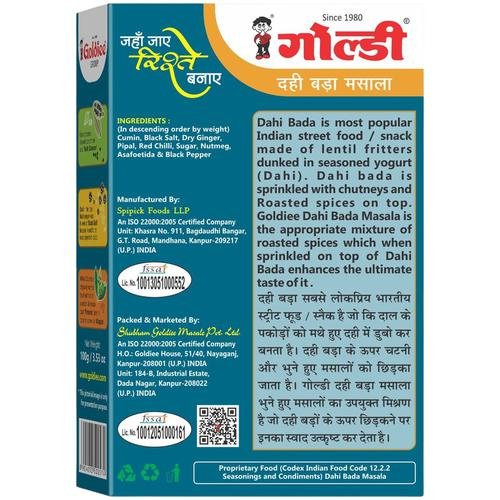 Goldiee Masala - Dahi Bada, 100 g - Image 2