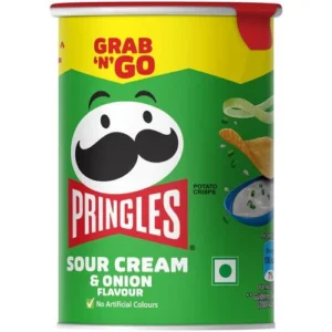 Pringles Sour Cream & Onion Flavour Potato Chips, 40 g