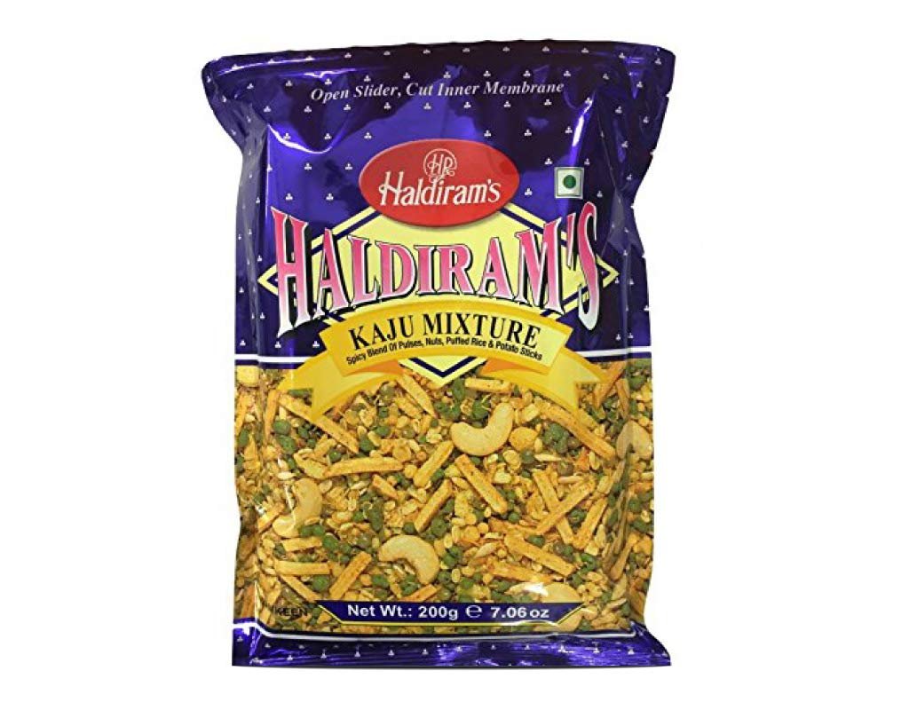 Haldiram's Namkeen-Kaju Mixture, Vegetarian, 200 Grams