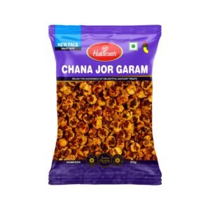 Haldiram's Chana Jor Garam | Namkeen | Spicy Chickpeas with Other Snack Ingredients | Contains No MSG | Zero Cholesterol, Trans Fat & Sugar | Spicy in Taste |150 g